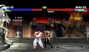 Street Fighter 2 Vs Mortal Kombat