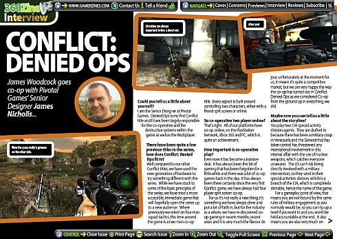Conflict: Denied Ops - I Interview James Nicholls from Pivotal Games - 360Zine