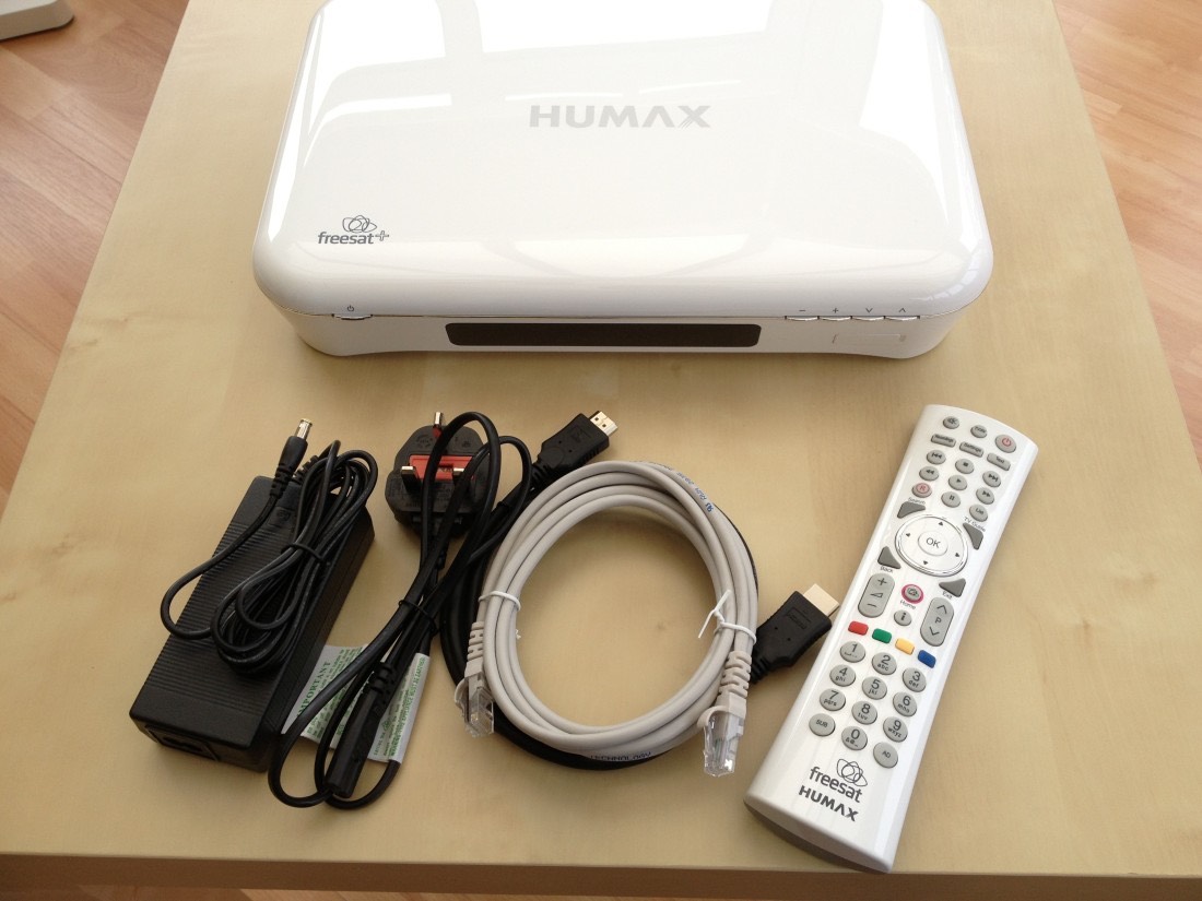 Included with the Humax HDR-1010S