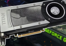 nVidia Geforce Titan graphics card