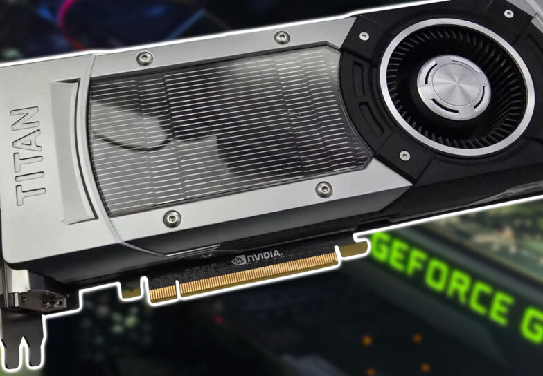 nVidia Geforce Titan graphics card