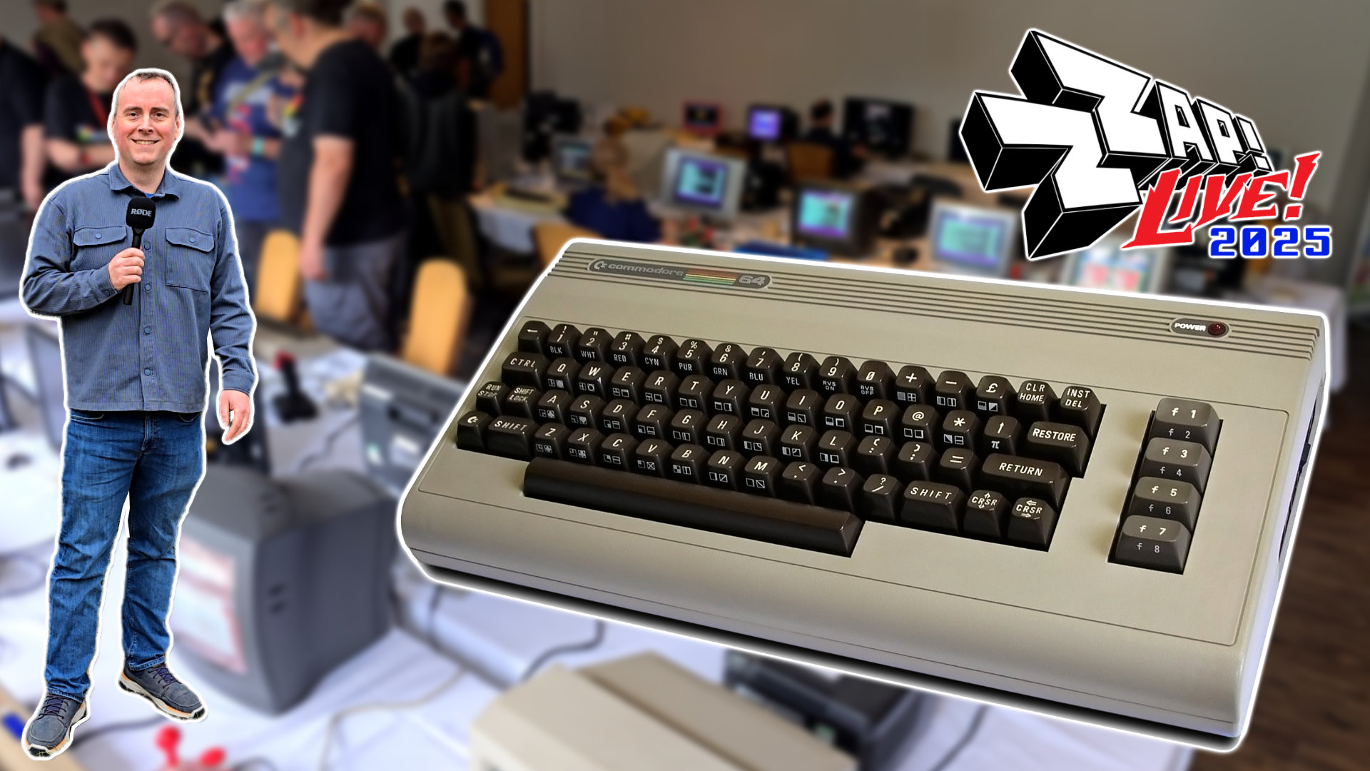 65%OFF【送料無料】 ZAPP of Tour A Live! Retro Amiga / C64 / Commodore - 2025 トップス