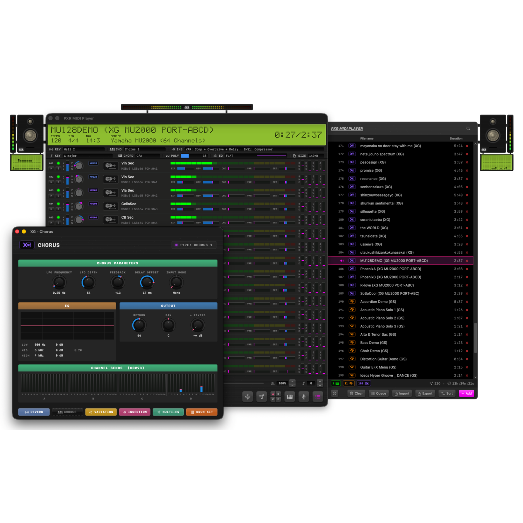 PXR MIDI Player | FREE macOS App for MIDI Files & SoundFonts